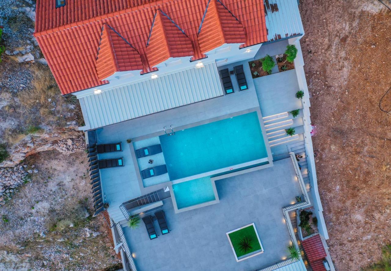 Villa Kruna With Breathtaking View Murvica  Kültér fotó