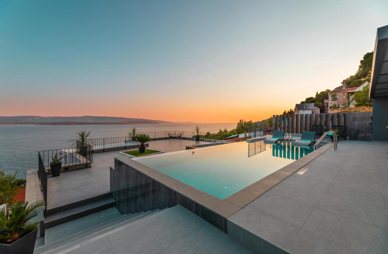 Villa Kruna With Breathtaking View Murvica  Kültér fotó