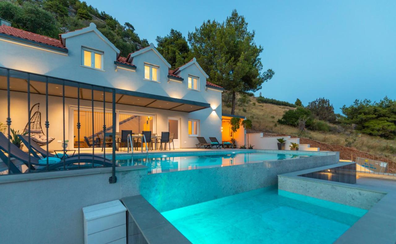 Villa Kruna With Breathtaking View Murvica  Kültér fotó