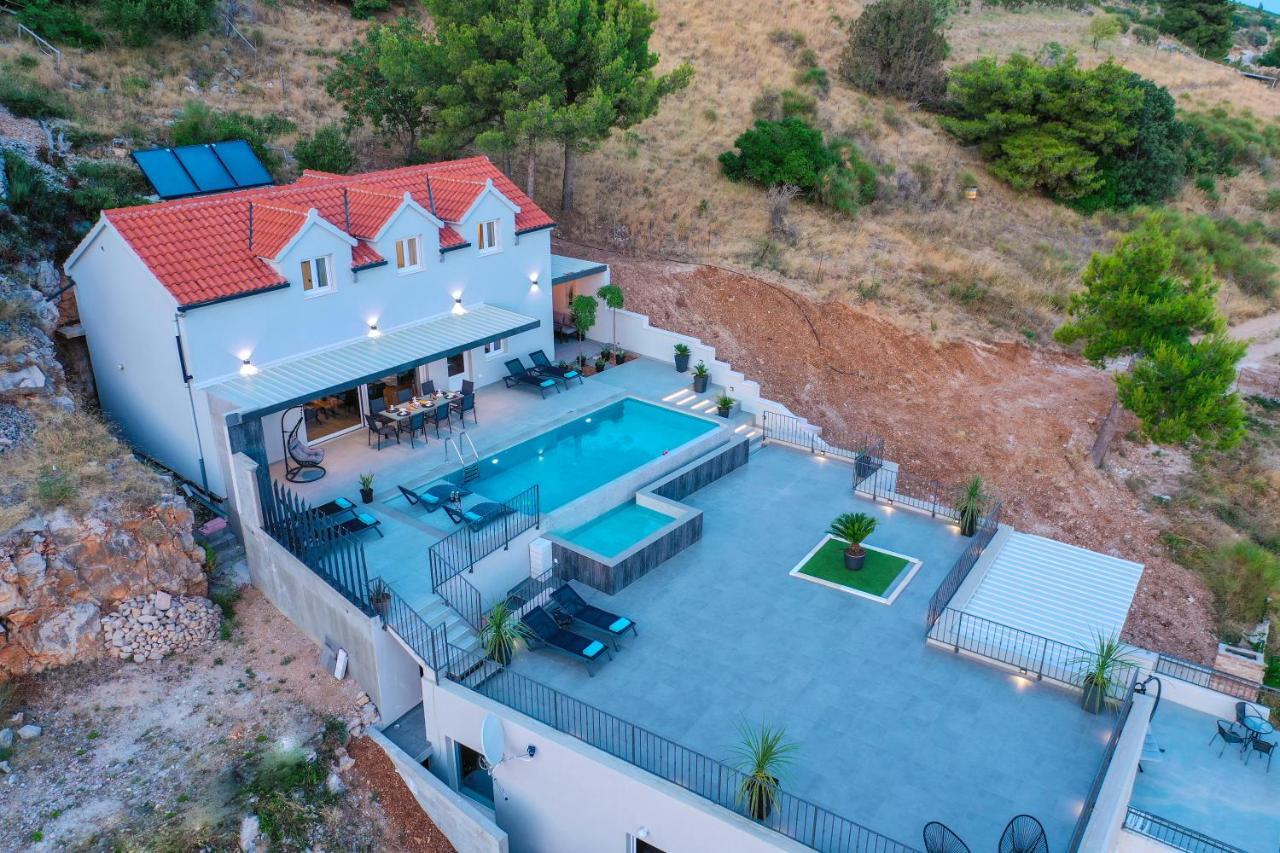 Villa Kruna With Breathtaking View Murvica  Kültér fotó