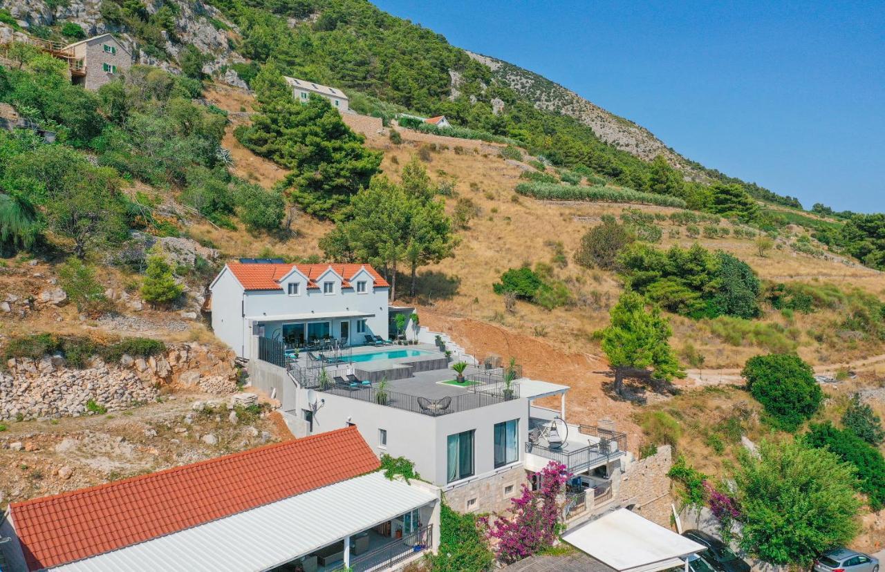 Villa Kruna With Breathtaking View Murvica  Kültér fotó